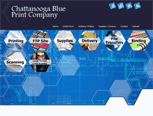 Tablet Screenshot of chattanoogablueprint.com